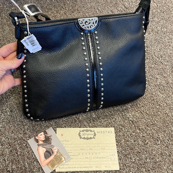 Brighton Bags Brighton Leather Rex Pretty Tough Crossbody